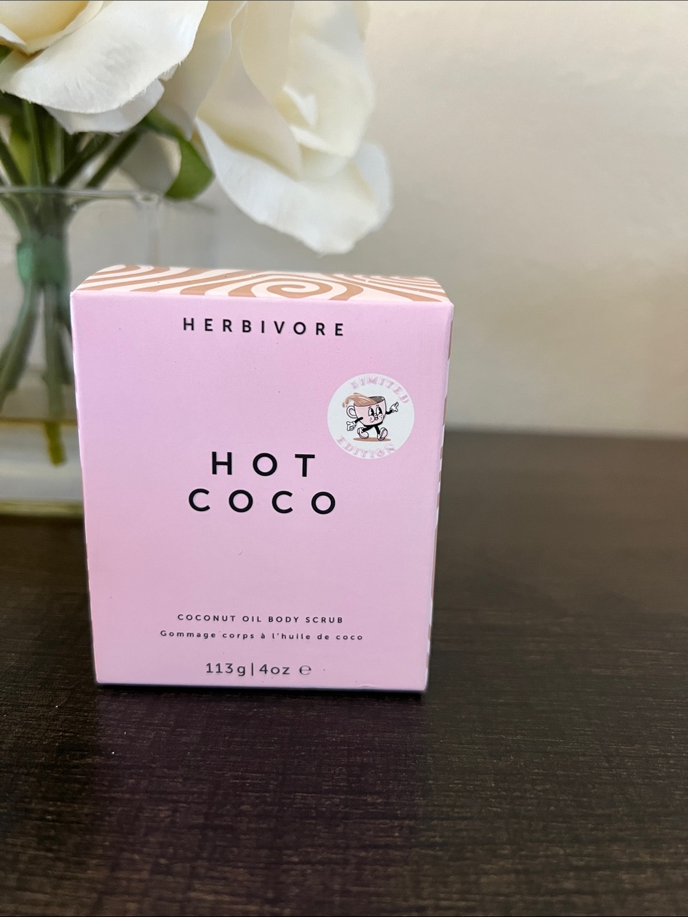 Herbivore Botanicals Hot Coco Coconut Oil Body Scrub